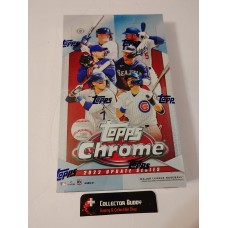 2022 Topps Chrome Update Series Hobby Box Factory Sealed 24 Packs of 4 Cards